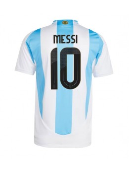 Argentina Lionel Messi #10 Replika Hemmakläder Copa America 2024 Kortärmad